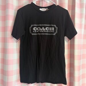 Coach Leatherware Badge Tee Shirt